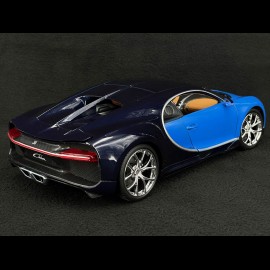 Bugatti Chiron 2018 French Blue / Dark Blue 1/18 Bburago 11040