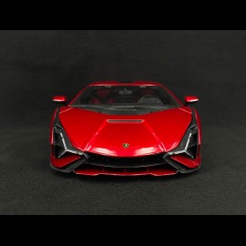 Lamborghini Sian Hybrid FKP37 2020 Mars Rot 1/18 Bburago 11046R