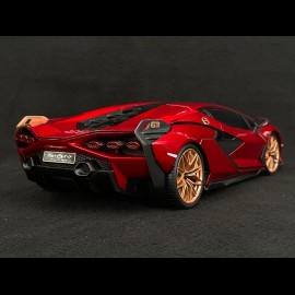Lamborghini Sian Hybrid FKP37 2020 Mars Rot 1/18 Bburago 11046R