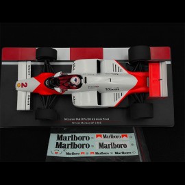 McLaren TAG MP4/2B F1 n°2 Alain Prost Winner GP Monaco 1985 1/18 MCG MCG18606