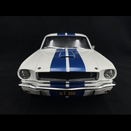 Ford Mustang Shelby GT350 1965 White / Blue 1/12 Ottomobile G064