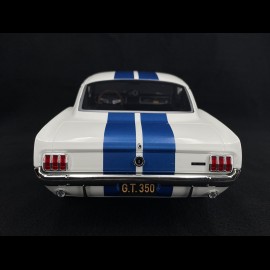 Ford Mustang Shelby GT350 1965 White / Blue 1/12 Ottomobile G064