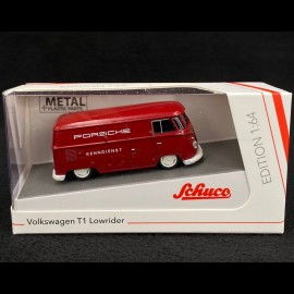 Porsche Combi Volkswagen Combi VW T1 Race Service Red 1/64 Schuco 452026800