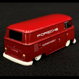 Porsche Combi Volkswagen VW T1 Rennservice Rot 1/64 Schuco 452026800