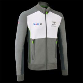 Bentley Motorsport Sweatshirt-Jacke Grau / Weiß - Herren Bentley Motorsport Sweatshirt-Jacke Grau / Weiß - Herren