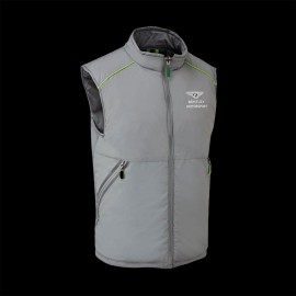 Bentley Motorsport Softshell Sleeveless Jacket Grey / White - man