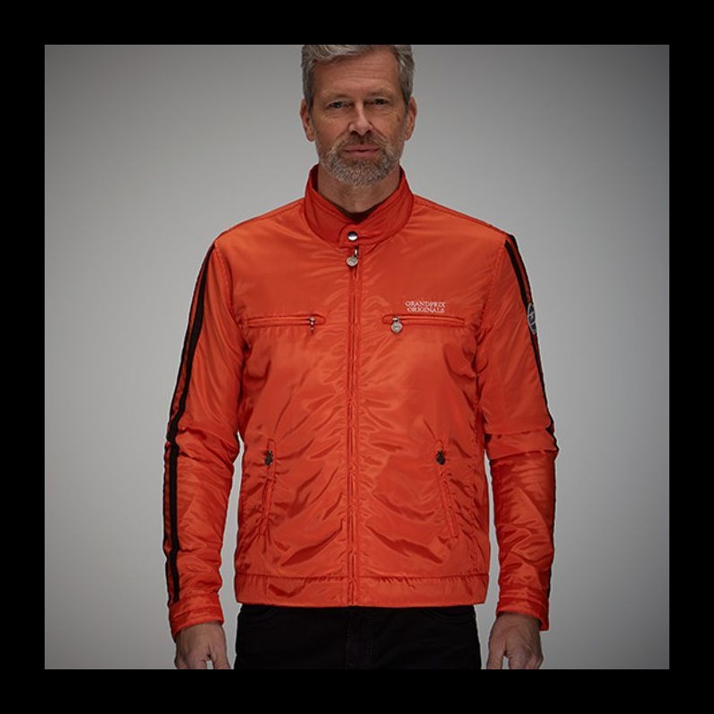 Orange racer online jacket