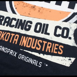 T-shirt Gulf Racing Oil Marineblau - Damen