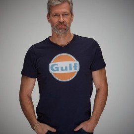 Gulf T-shirt Vintage Marineblau - herren