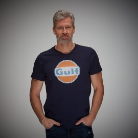 Gulf T-shirt Vintage Marineblau - herren