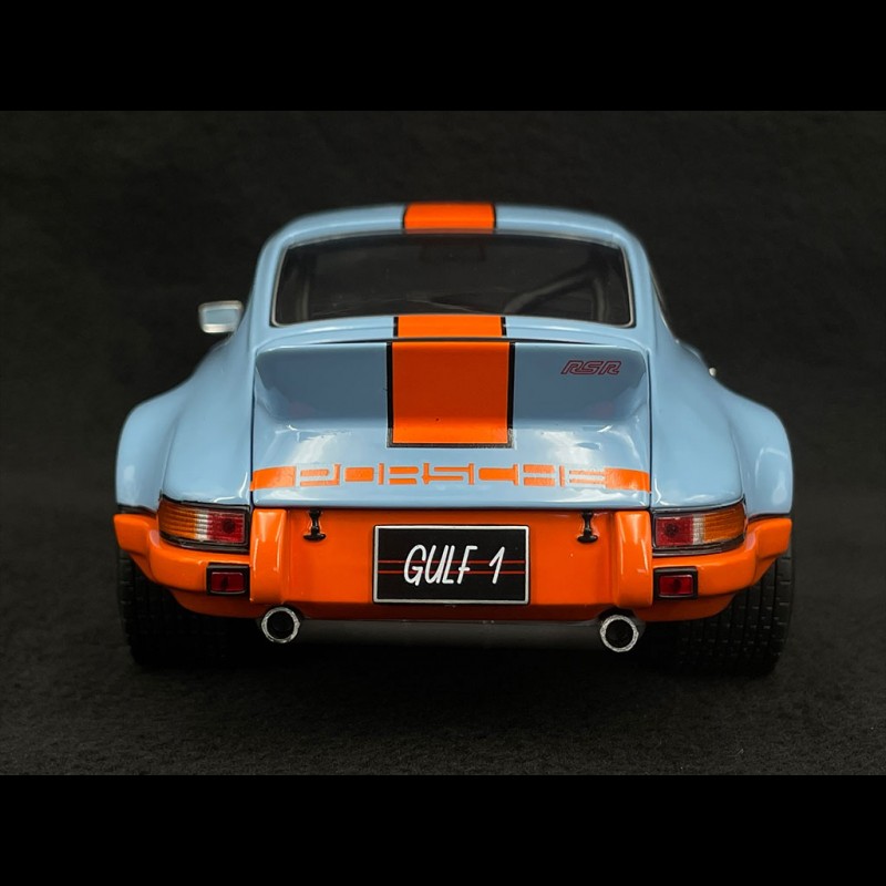 Porsche 911 RSR 1973 Gulf Blue / Orange 1/18 Solido S1801115
