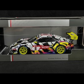 Porsche 911 GT3 R n°8 24h Nürburgring 2019 Iron Force 1/18 Ixo Models LEGT18028