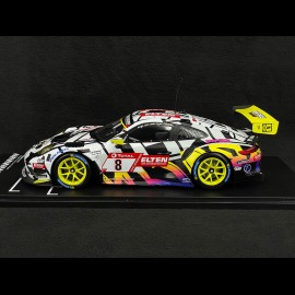 Porsche 911 GT3 R n°8 24h Nürburgring 2019 Iron Force 1/18 Ixo Models LEGT18028
