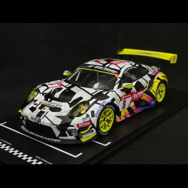Porsche 911 GT3 R n°8 24h Nürburgring 2019 Iron Force 1/18 Ixo Models LEGT18028