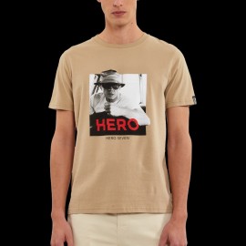 McQueen T-shirt Bob Car Beige Hero Seven - herren