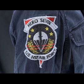 Military Jacke Commando US Army Marineblau Hero Seven - herren