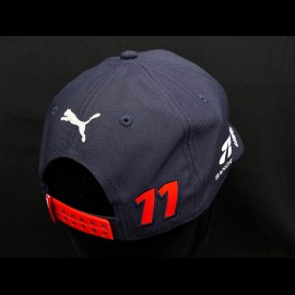 RedBull Racing Puma Kappe Pérez Formuel 1 Marineblau 701219183-001