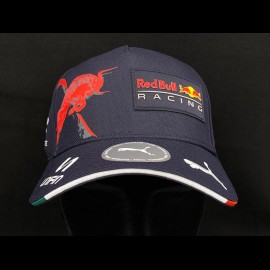 RedBull Racing Puma Kappe Pérez Formuel 1 Marineblau 701219183-001