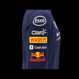 RedBull Racing Sweater Puma Tag Heuer Verstappen Pérez Navy Blue 701219154-001 - men