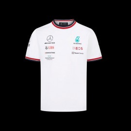 Mercedes-AMG T-shirt Petronas Team Hamilton Russell Formel 1 Weiß 701219234-002 - kinder