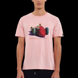 Maserati T-shirt 8CTF Pastel Pink Hero Seven - men