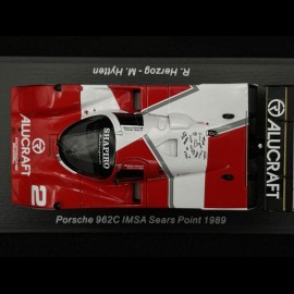 Porsche 962C n°2 IMSA 300km Sears Point 1989 1/43 Spark US172