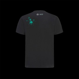 George Russell n°63 Mercedes-AMG F1 Black T-Shirt 701220866-002 - men