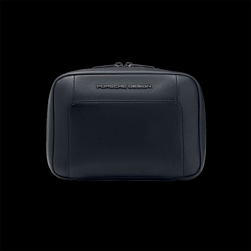 Toilet Bag Porsche Design Roadster Leather Black 4056487000527 - Elfershop