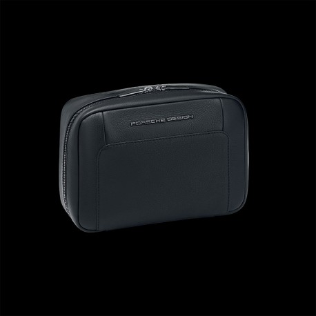 Toilet Bag Porsche Design Roadster Leather Black 4056487000527 - Elfershop