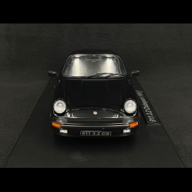 Porsche 911 Carrera 3.2 Clubsport 1989 Schwarz / Rot 1/18 KK-Scale KKDC180873