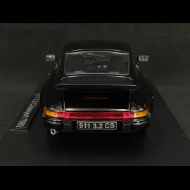 Porsche 911 Carrera 3.2 Clubsport 1989 Black / Red 1/18 KK-Scale KKDC180873