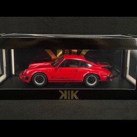 Porsche 911 Carrera 3.2 Clubsport 1989 Red / Black 1/18 KK-Scale KKDC180872