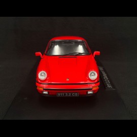 Porsche 911 Carrera 3.2 Clubsport 1989 Rot / Schwarz 1/18 KK-Scale KKDC180872