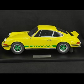 Porsche 911 Carrera RS 2.7 Lightweight 1972 Lichtgelb / Grüne Streifen 1/8 Minichamps 800653009