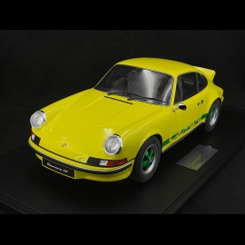 Porsche 911 Carrera RS 2.7 Lightweight 1972 Lichtgelb / Grüne Streifen 1/8 Minichamps 800653009