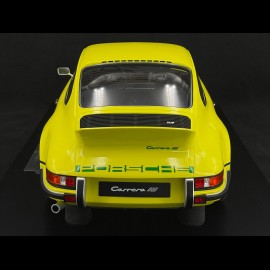 Porsche 911 Carrera RS 2.7 Lightweight 1972 Lichtgelb / Grüne Streifen 1/8 Minichamps 800653009