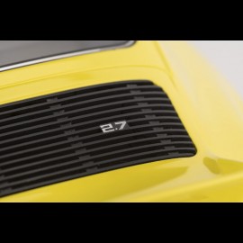 Porsche 911 Carrera RS 2.7 Lightweight 1972 Light Yellow / Green Stripes 1/8 Minichamps 800653009