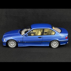 BMW E36 M3 Coupe 1990 Estoril Blue 1/18 Solido S1803901