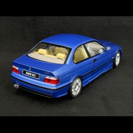 BMW E36 M3 Coupe 1990 Estoril Blue 1/18 Solido S1803901