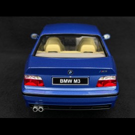 BMW E36 M3 Coupe 1990 Estoril Blue 1/18 Solido S1803901