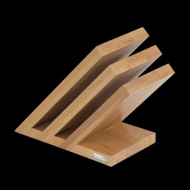 Wooden block for 6 knives Beech by F.A. Porsche Chroma K14
