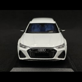 Audi RS6 Avant 2019 Metallic Gletscherweiß 1/43 Minichamps 410018012