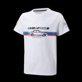 BMW T-shirt Motorsport Puma Graphic Car Weiß - Kinder 533557-02