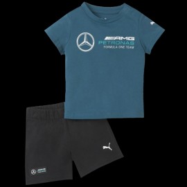 Baby-set Mercedes-AMG Petronas Puma Korallenblau 533712-04 - Kinder