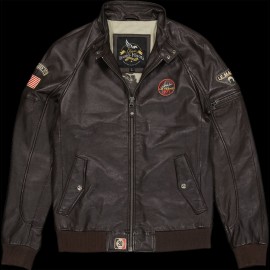 Leather jacket Steve McQueen 24H Du Mans Harry Brown - Men