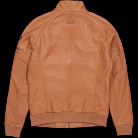 Leather jacket Steve McQueen 24H Du Mans Harry Havane - Men