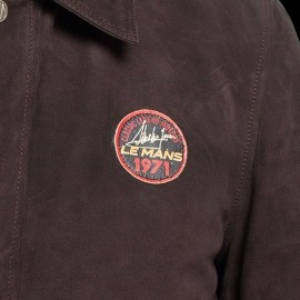 Steve McQueen Lederjacke Le Mans 1971 Braun - Herren