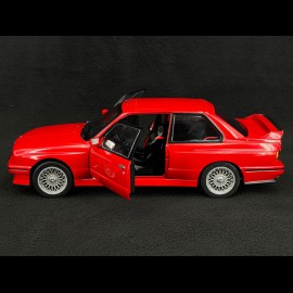 BMW E30 1986 Henna Red 1/18 Solido S1801502