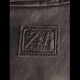 Lederjacke Steve McQueen 24H Du Mans Lewis braun - Herren