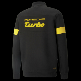 Porsche Turbo Jacke Puma Schwarz / Gelb 533779-01 - herren